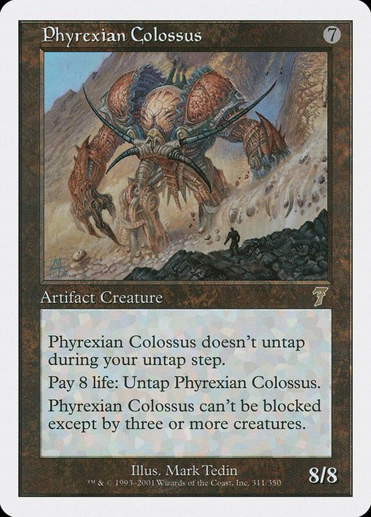 Phyrexian Colossus [Seventh Edition] [Foil]