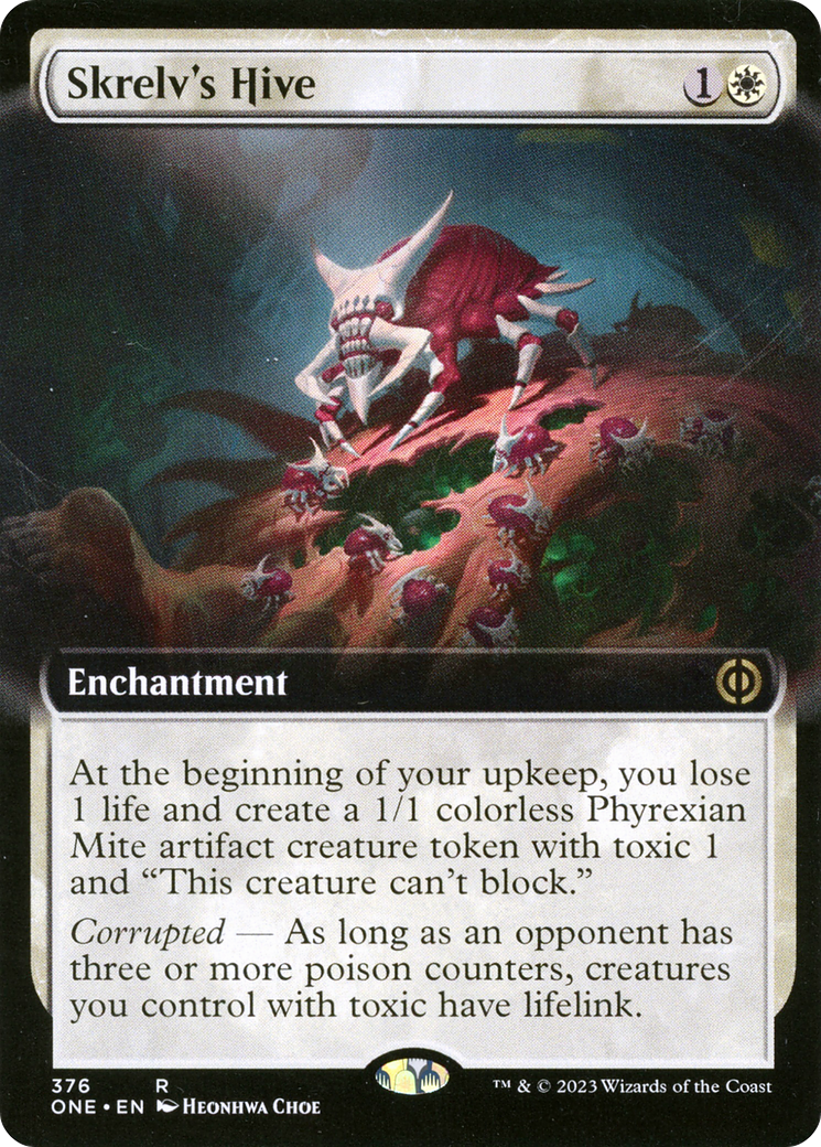 Skrelv's Hive (Extended Art) [Phyrexia: All Will Be One] [Foil]