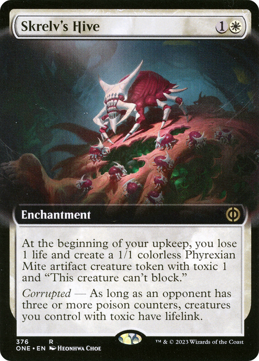 Skrelv's Hive (Extended Art) [Phyrexia: All Will Be One] [Foil]