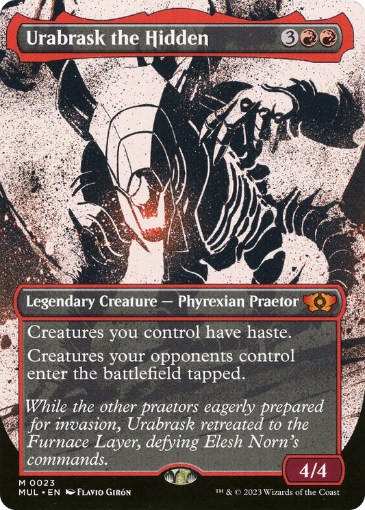Urabrask the Hidden [Multiverse Legends] [Foil]