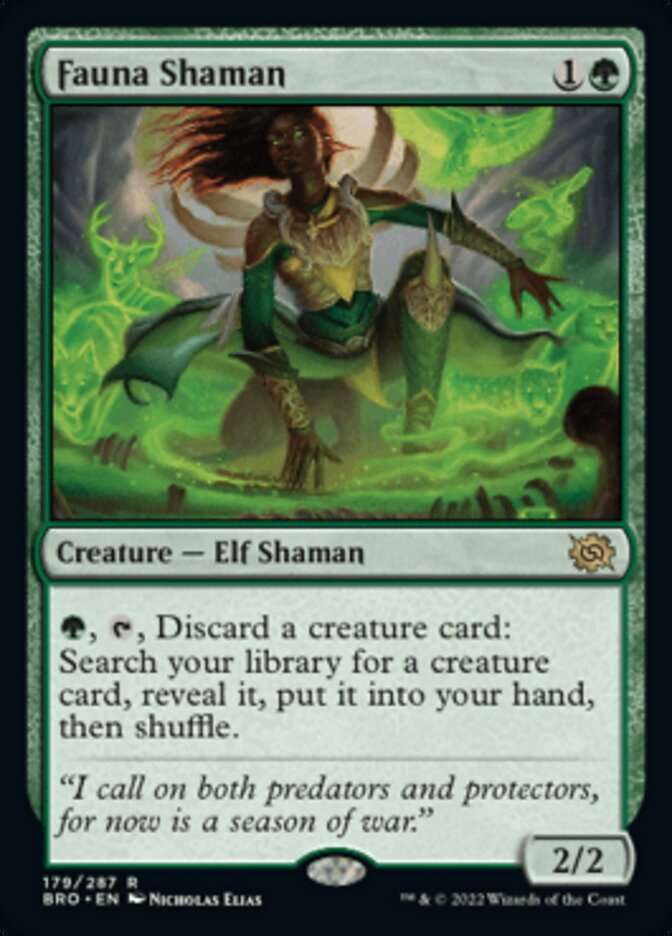 Fauna Shaman [The Brothers' War] [Foil]