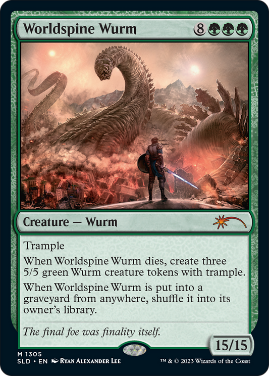 Worldspine Wurm [Secret Lair Drop Series] [Foil]