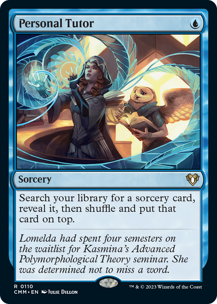 Personal Tutor [Commander Masters] [Foil]
