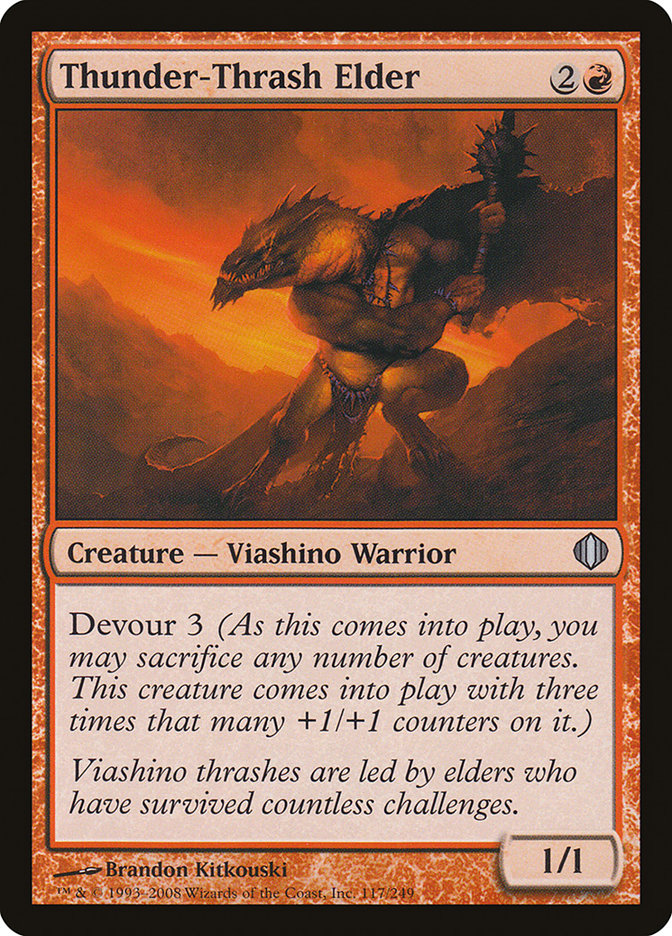 Thunder-Thrash Elder [Shards of Alara] [Foil]