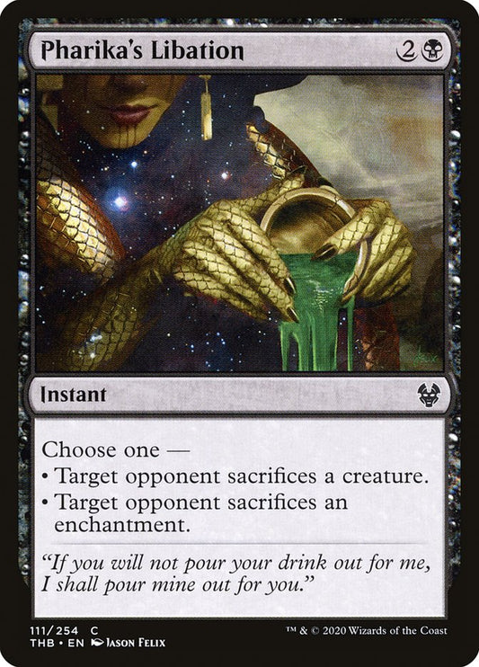 Pharika's Libation [Theros Beyond Death] [Foil]