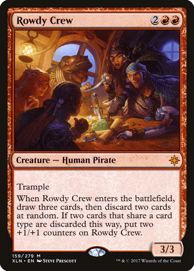 Rowdy Crew [Ixalan] [Foil]