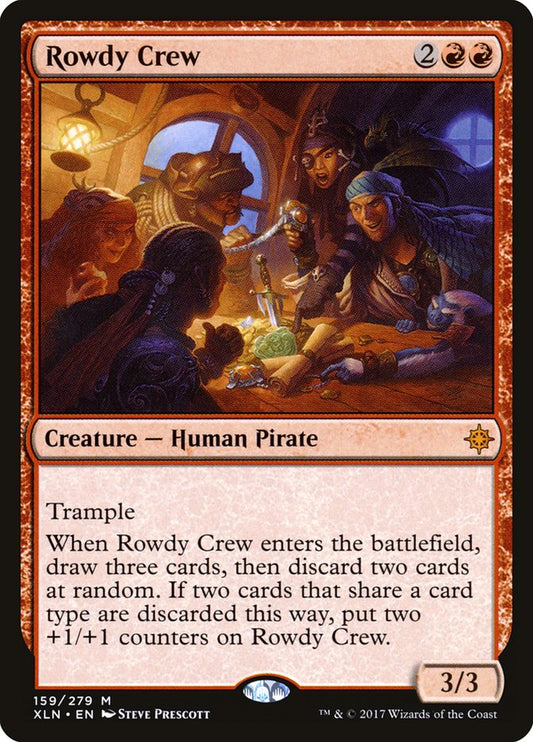 Rowdy Crew [Ixalan] [Foil]