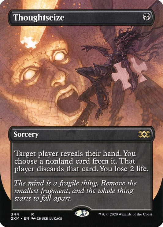 Thoughtseize (Toppers) [Double Masters] [Foil]