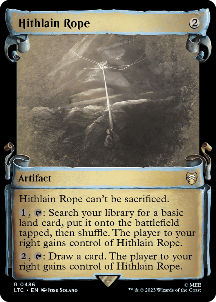 Hithlain Rope [The Lord of the Rings: Tales of Middle-Earth Commander Showcase Scrolls] [Foil]