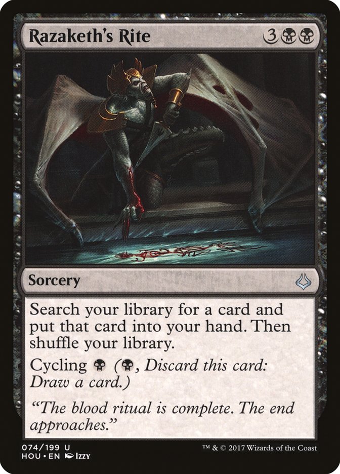 Razaketh's Rite [Hour of Devastation] [Foil]