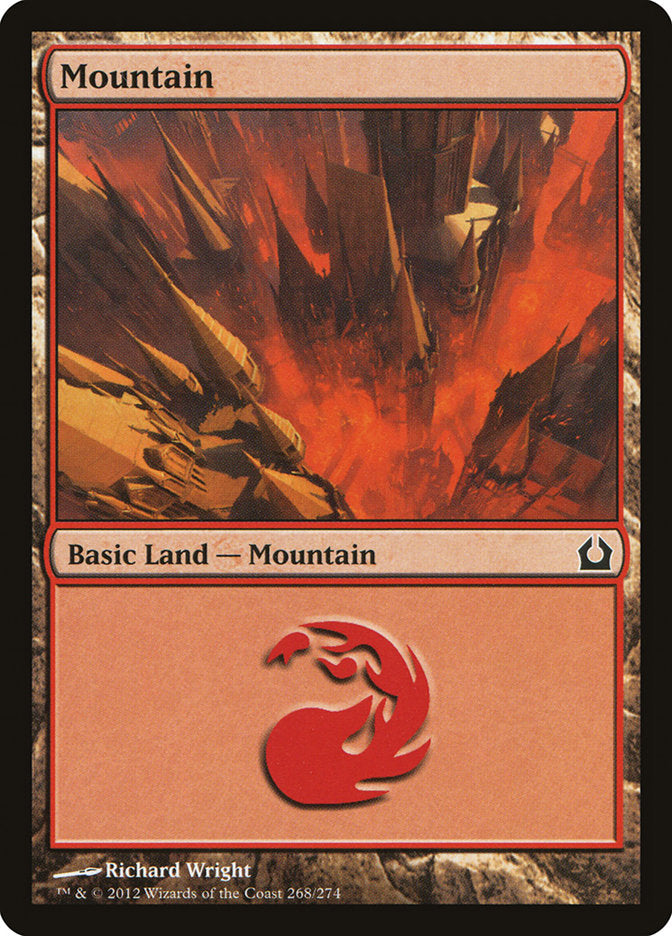 Mountain (268) [Return to Ravnica] [Foil]