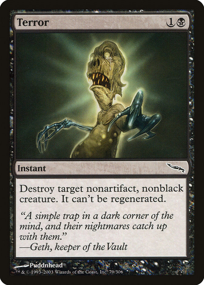 Terror [Mirrodin] [Foil]