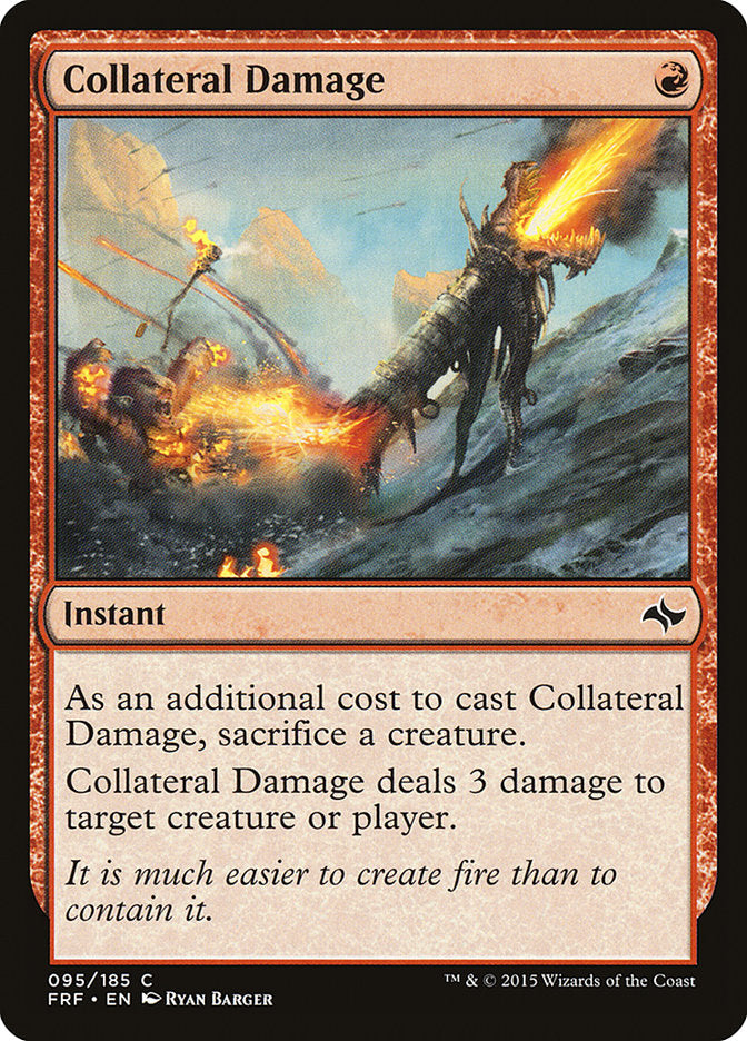 Collateral Damage [Fate Reforged] [Foil]