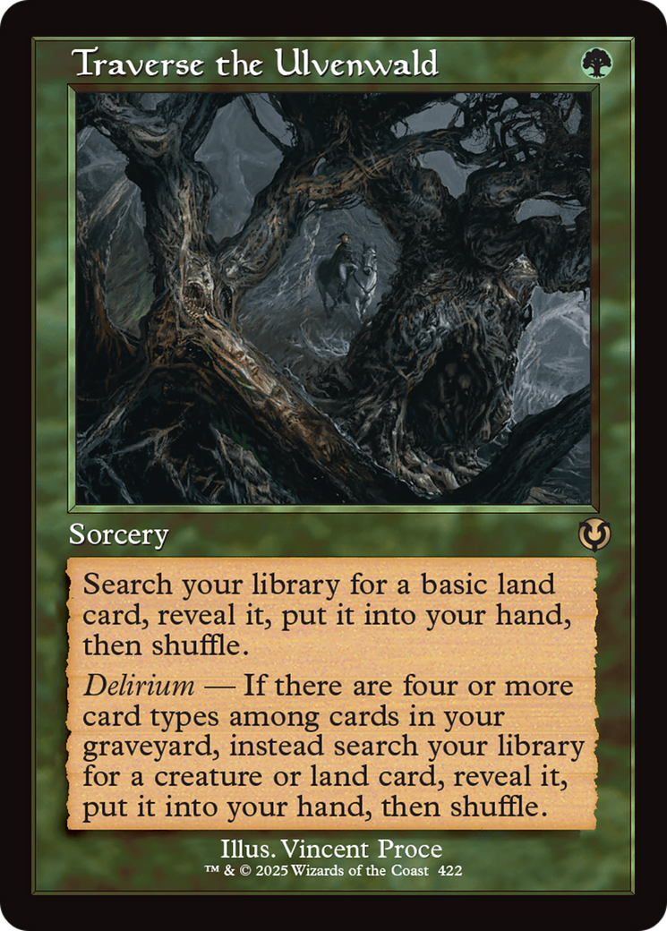 Traverse the Ulvenwald (Retro Frame) [Innistrad Remastered] [Foil]