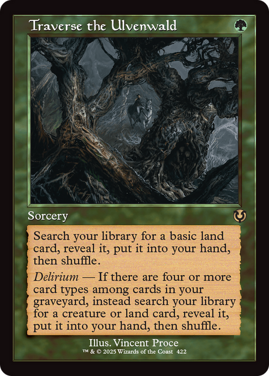 Traverse the Ulvenwald (Retro Frame) [Innistrad Remastered] [Foil]