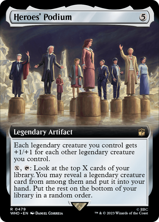 Heroes' Podium (Extended Art) [Doctor Who] [Foil]
