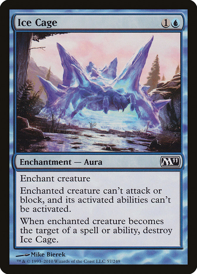 Ice Cage [Core Set 2011] [Foil]