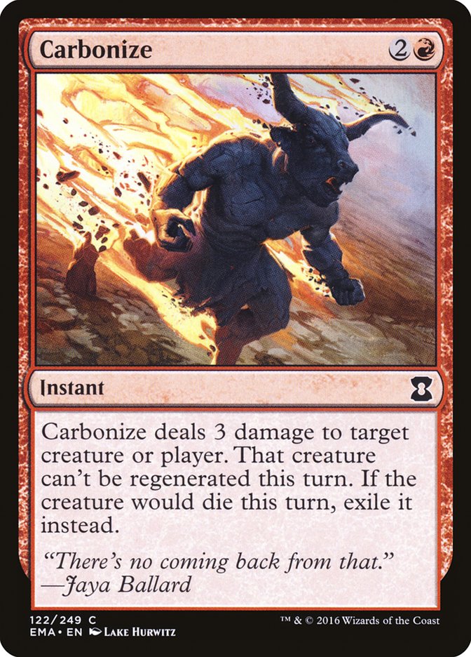 Carbonize [Eternal Masters] [Foil]