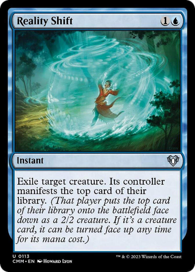 Reality Shift [Commander Masters] [Foil]