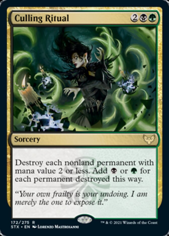 Culling Ritual [Strixhaven: School of Mages] [Foil]