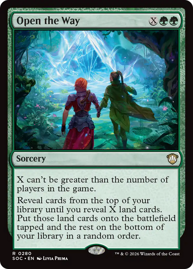 Open the Way [Secrets of Strixhaven Commander] [Foil]