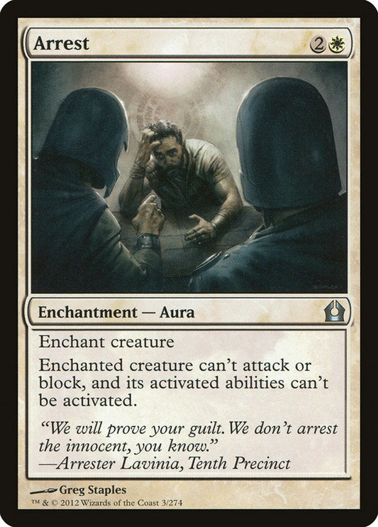 Arrest [Return to Ravnica] [Foil]