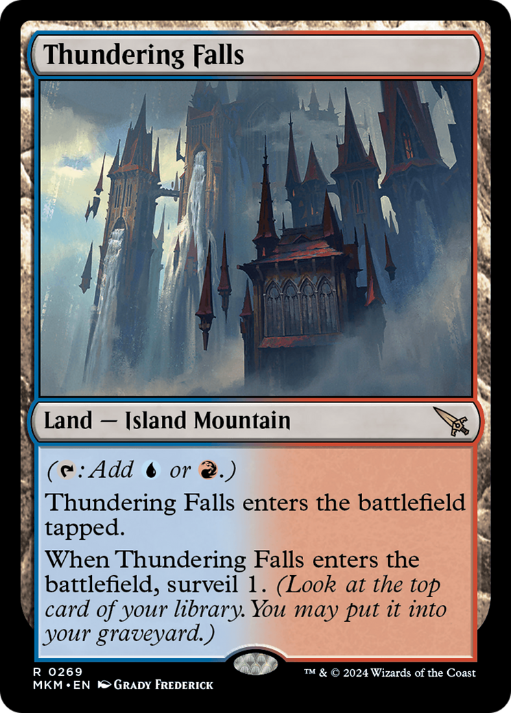 Thundering Falls [Murders at Karlov Manor] [Foil]