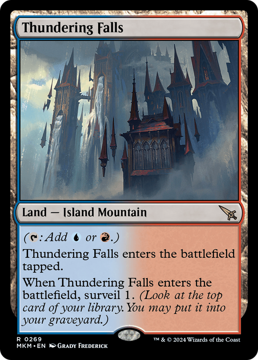 Thundering Falls [Murders at Karlov Manor] [Foil]