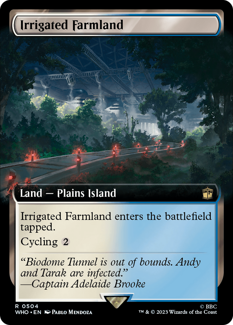 Irrigated Farmland (Extended Art) [Doctor Who] [Foil]