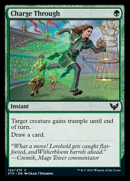 Charge Through [Strixhaven: School of Mages] [Foil]