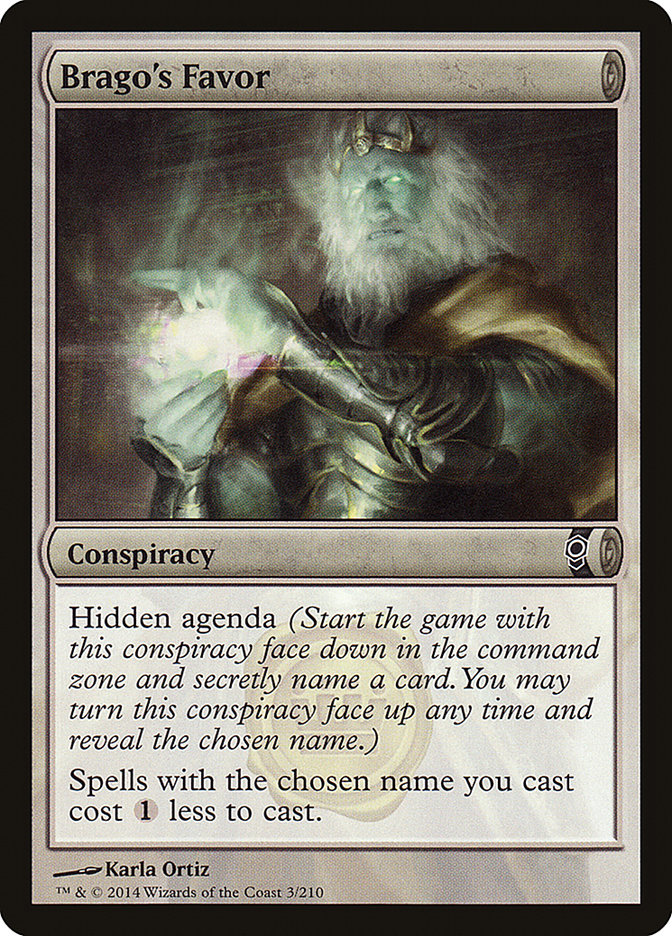 Brago's Favor [Conspiracy] [Foil]