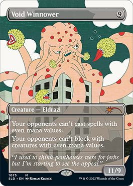 Void Winnower (Borderless) [Secret Lair Drop Series] [Foil]