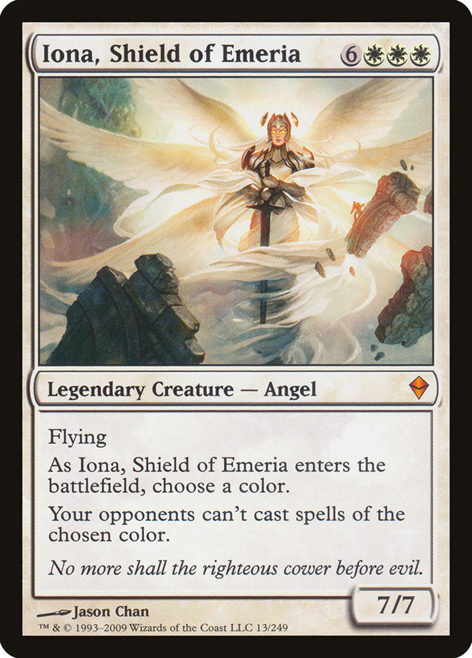 Iona, Shield of Emeria [Zendikar] [Foil]