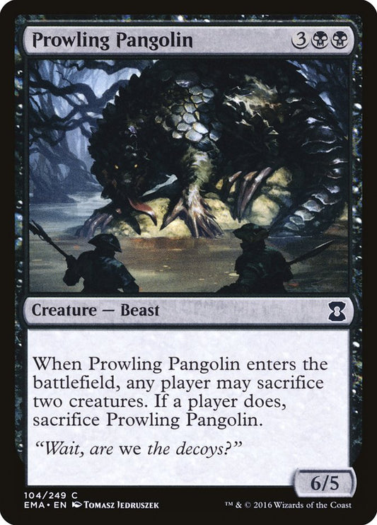 Prowling Pangolin [Eternal Masters] [Foil]