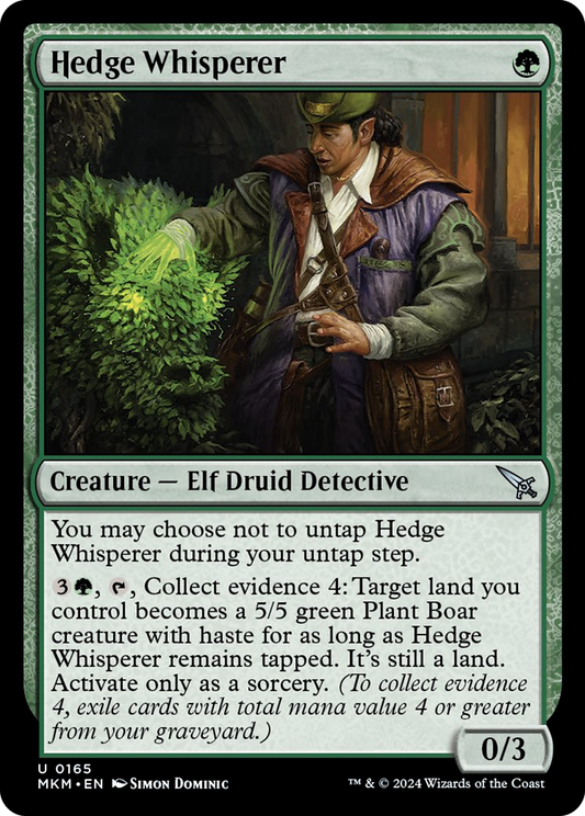 Hedge Whisperer [Murders at Karlov Manor] [Foil]