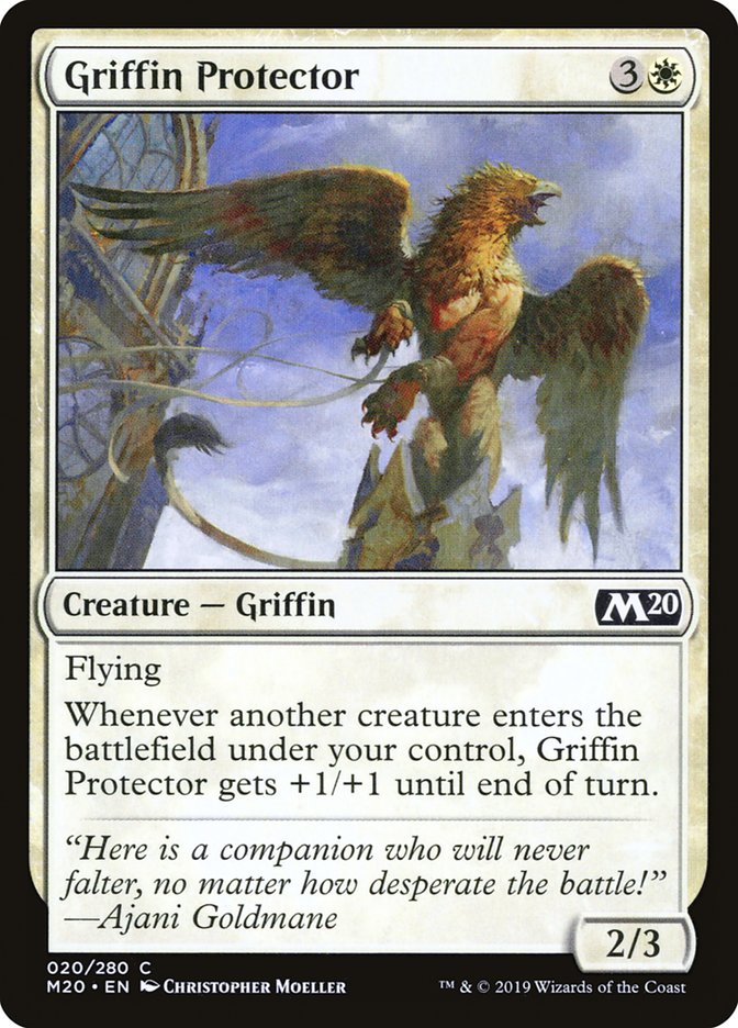 Griffin Protector [Core Set 2020] [Foil]