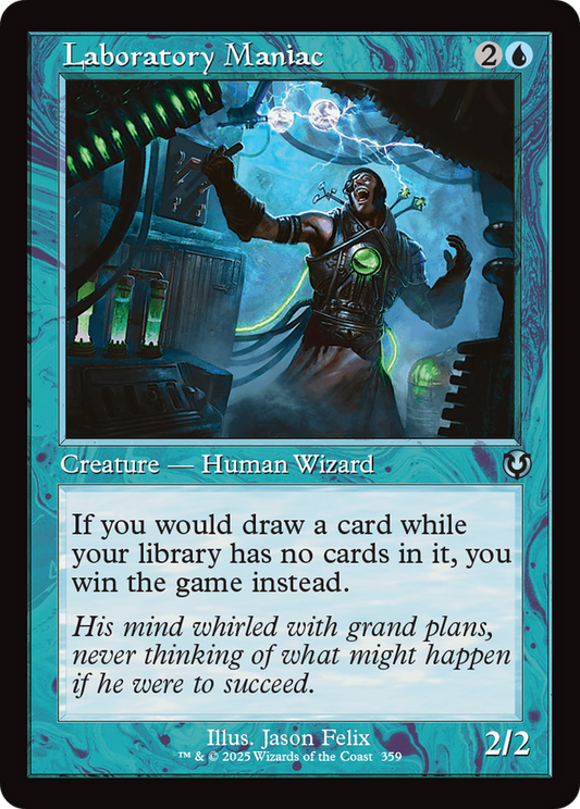 Laboratory Maniac (Retro Frame) [Innistrad Remastered] [Foil]