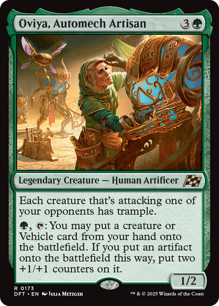 Oviya, Automech Artisan [Aetherdrift] [Foil]