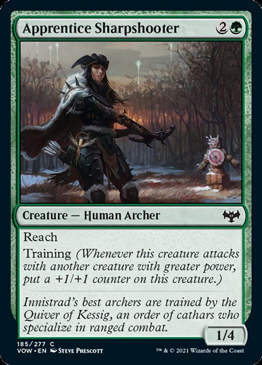 Apprentice Sharpshooter [Innistrad: Crimson Vow] [Foil]