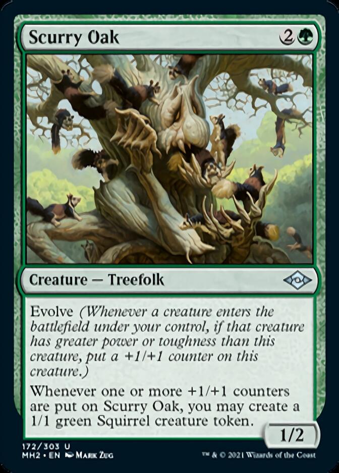 Scurry Oak [Modern Horizons 2] [Foil]