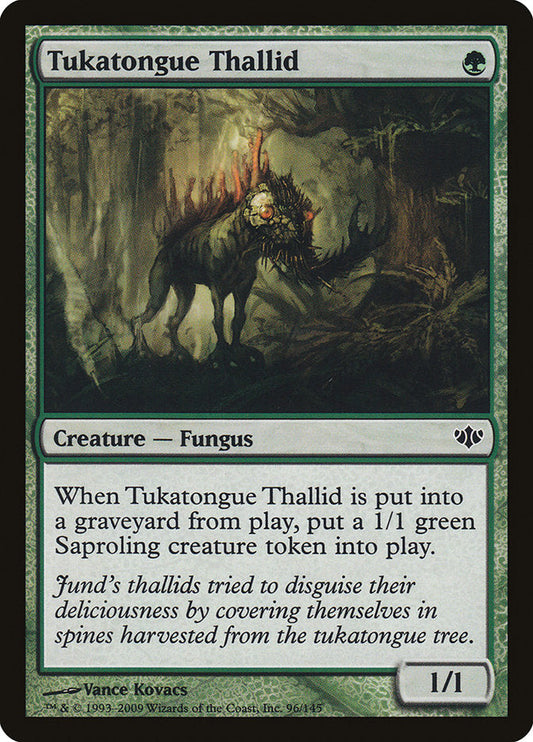 Tukatongue Thallid [Conflux] [Foil]