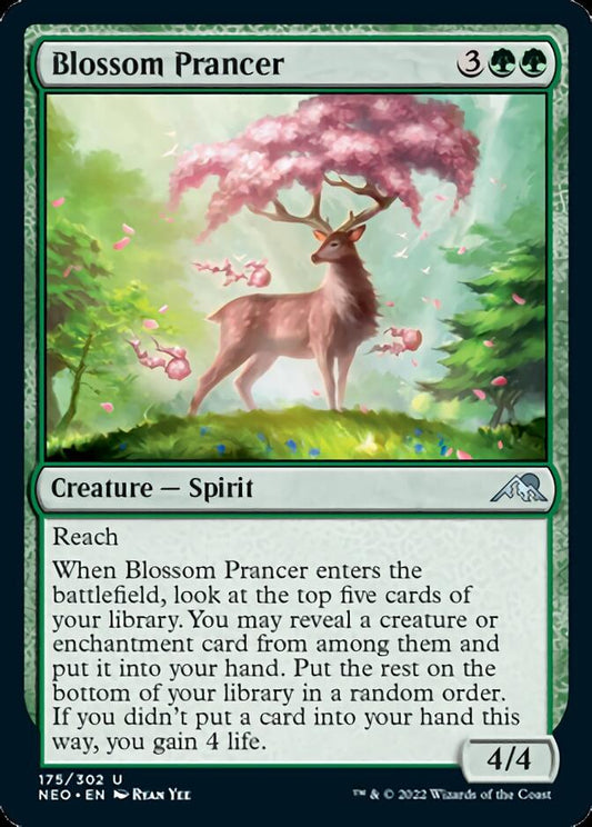 Blossom Prancer [Kamigawa: Neon Dynasty] [Foil]