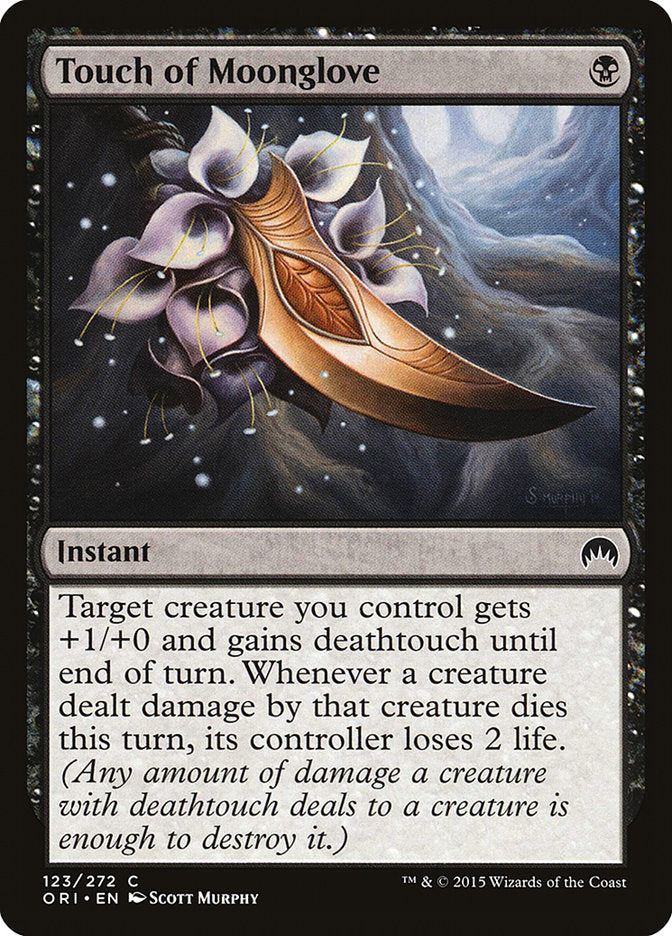 Touch of Moonglove [Magic Origins] [Foil]