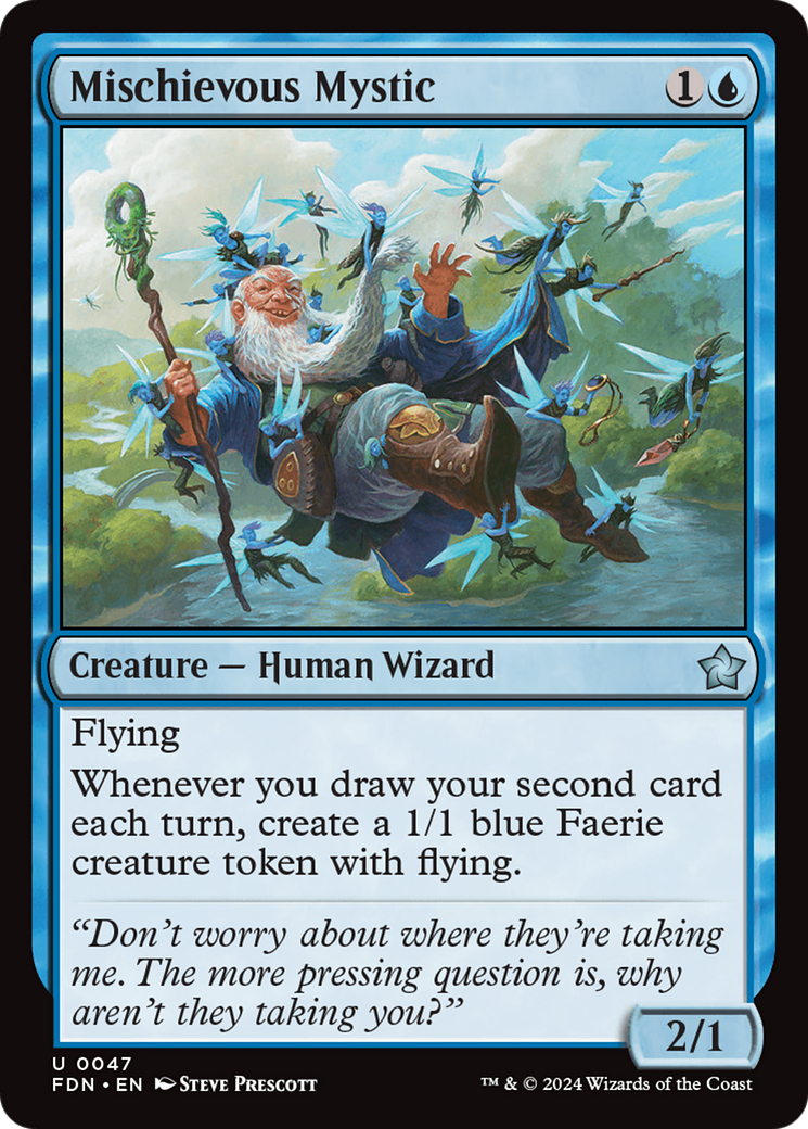 Mischievous Mystic [Foundations] [Foil]