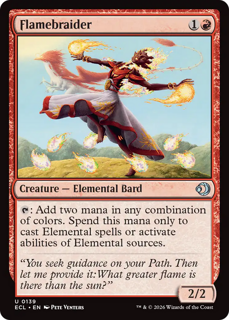 Flamebraider [Lorwyn Eclipsed] [Foil]