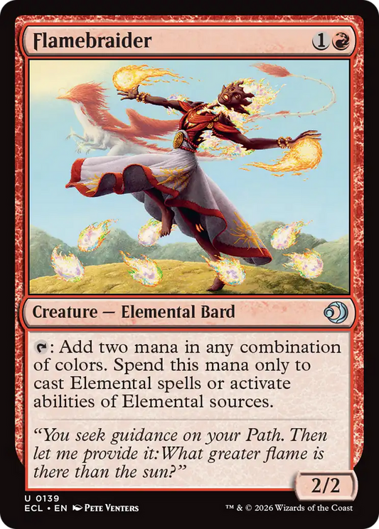 Flamebraider [Lorwyn Eclipsed] [Foil]