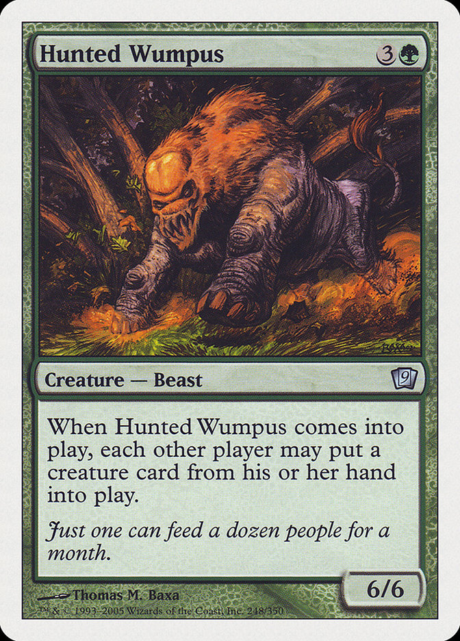 Hunted Wumpus [Ninth Edition] [Foil]