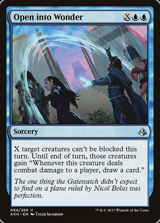 Open into Wonder [Amonkhet] [Foil]