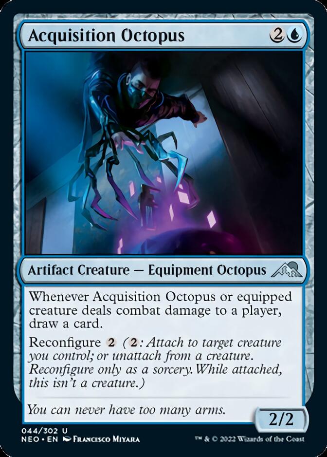 Acquisition Octopus [Kamigawa: Neon Dynasty] [Foil]