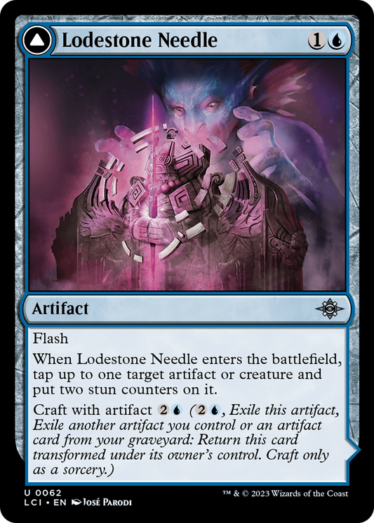 Lodestone Needle // Guidestone Compass [The Lost Caverns of Ixalan] [Foil]